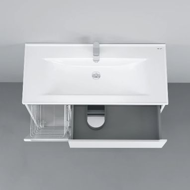 AM.PM Тумба с умывальником напольная X-Joy M85-FSL10026-WC10026WG38